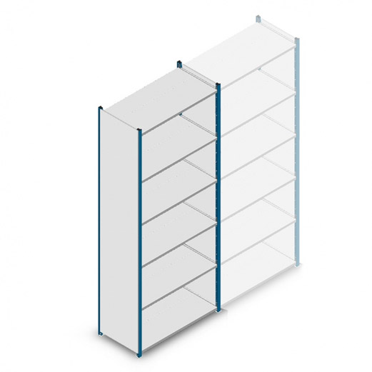 gebruikte legbordstelling